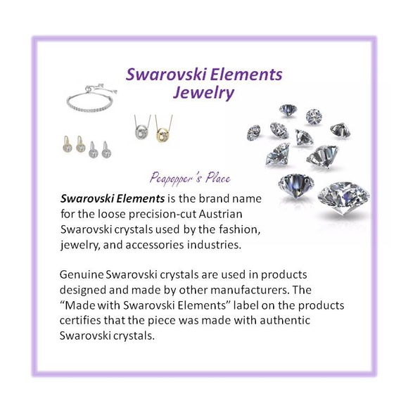 Swarovski Crystal Infinity Heart Gold Necklace - Picture 9 of 9